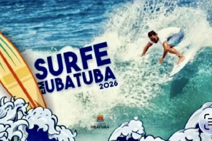 Praias de Ubatuba recebem calendário de surfe em 2026