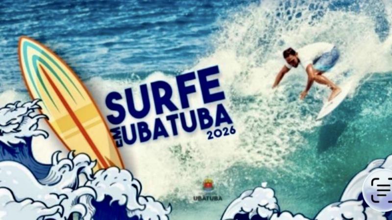 Praias de Ubatuba recebem calendário de surfe em 2026